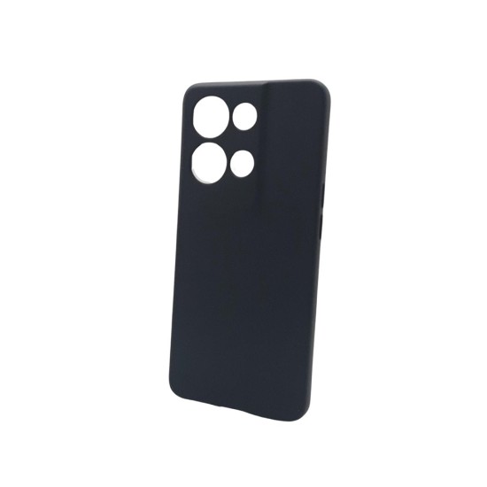 Silicone Case with Camera Shield for Oppo Reno 8 Pro Black